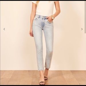 Julia Crop High Cigarette Jean in Powell